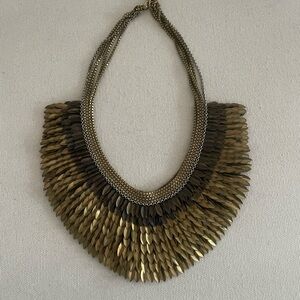 Pegasus Stella and Dot Gold Statement Necklace

Bold statement necklace